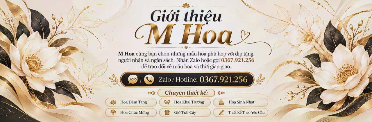 Ảnh bìa Shop hoa tươi Xã Mỹ Lợi Đồng Tháp - Chăm chút món quà từ sắc hoa